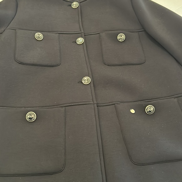 Scuba fabric Pant Coat - Picture 3 of 4